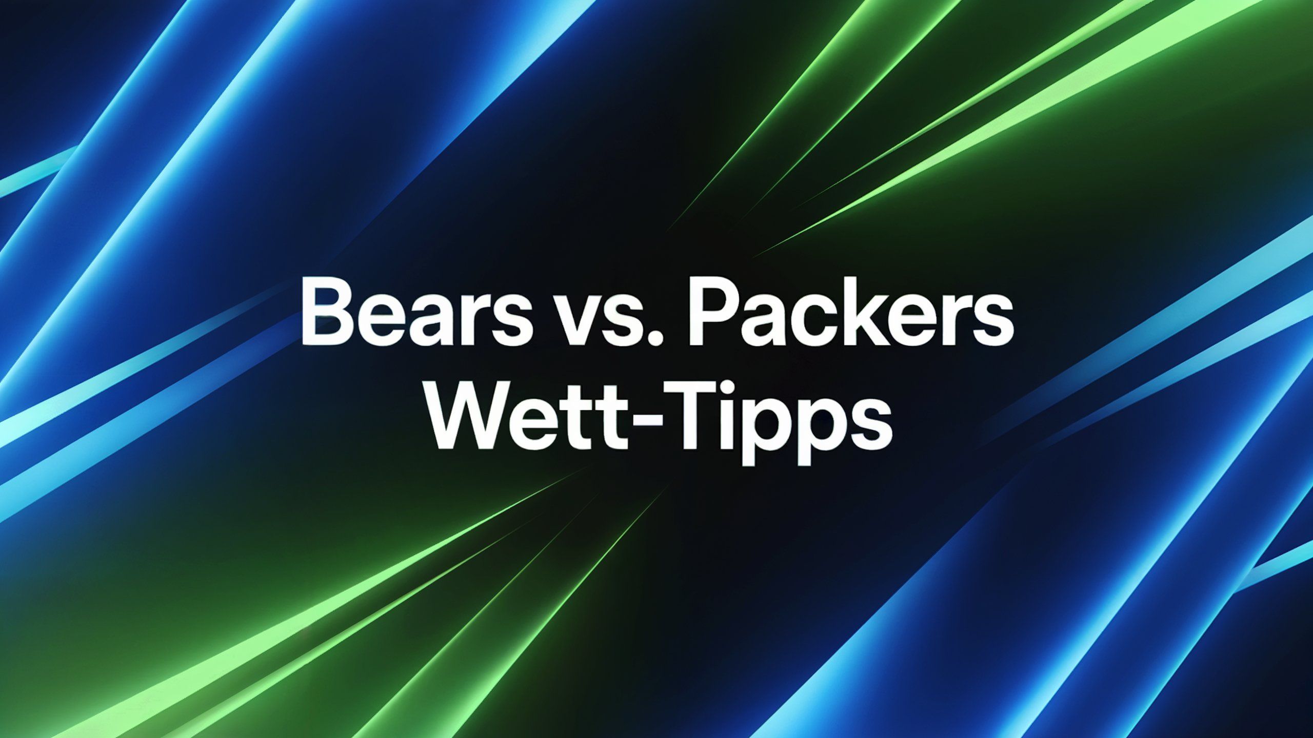 Chicago Bears - Green Bay Packers Wett-Tipps und Prognose am 21.12.2025.