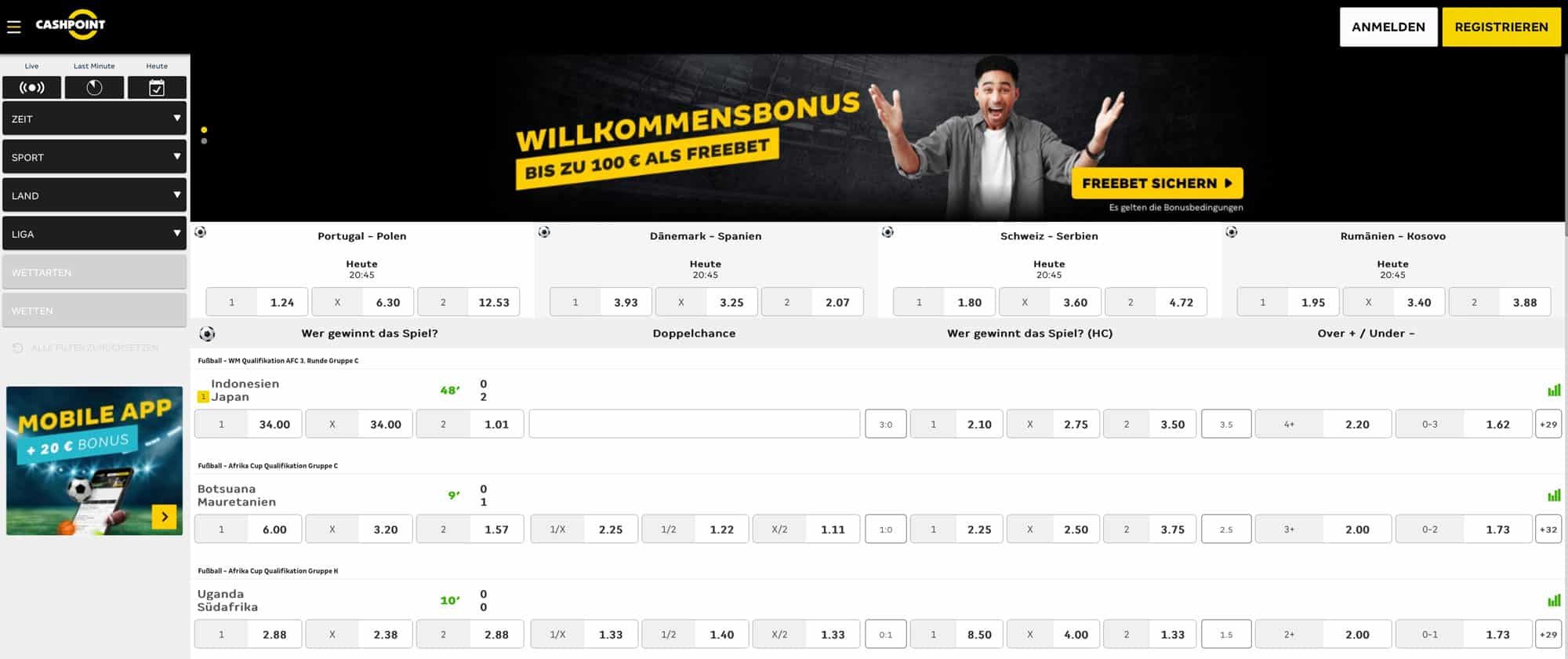 Cashpoint Sportwetten