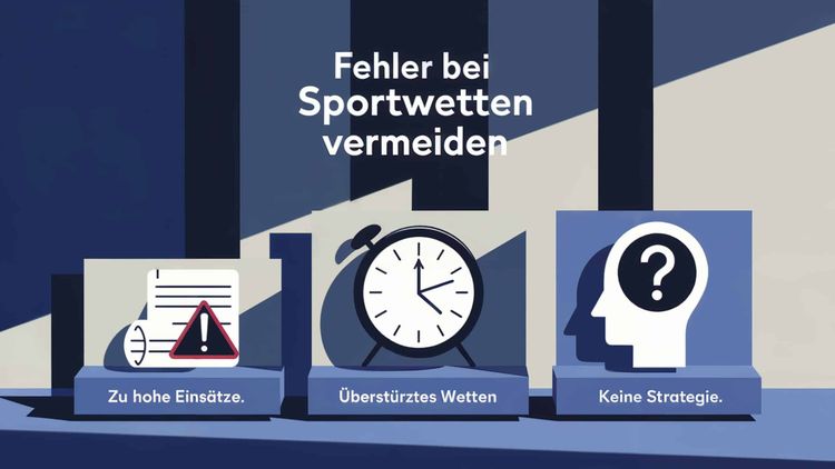 Fehler bei Sportwetten vermeiden