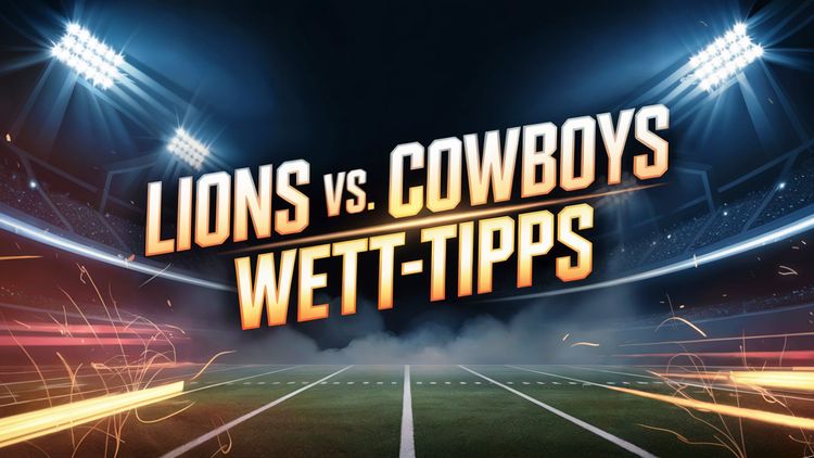 Detroit Lions - Dallas Cowboys Wett-Tipps am 05.12.2025.