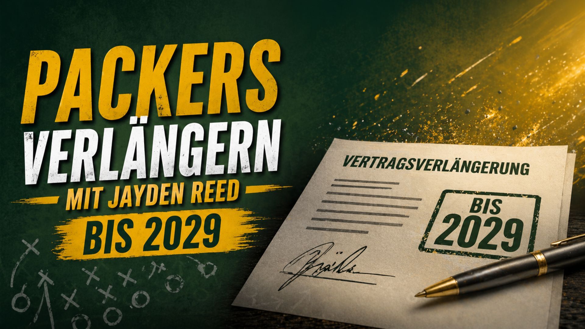 Packers verlängern mit Jayden Reed 