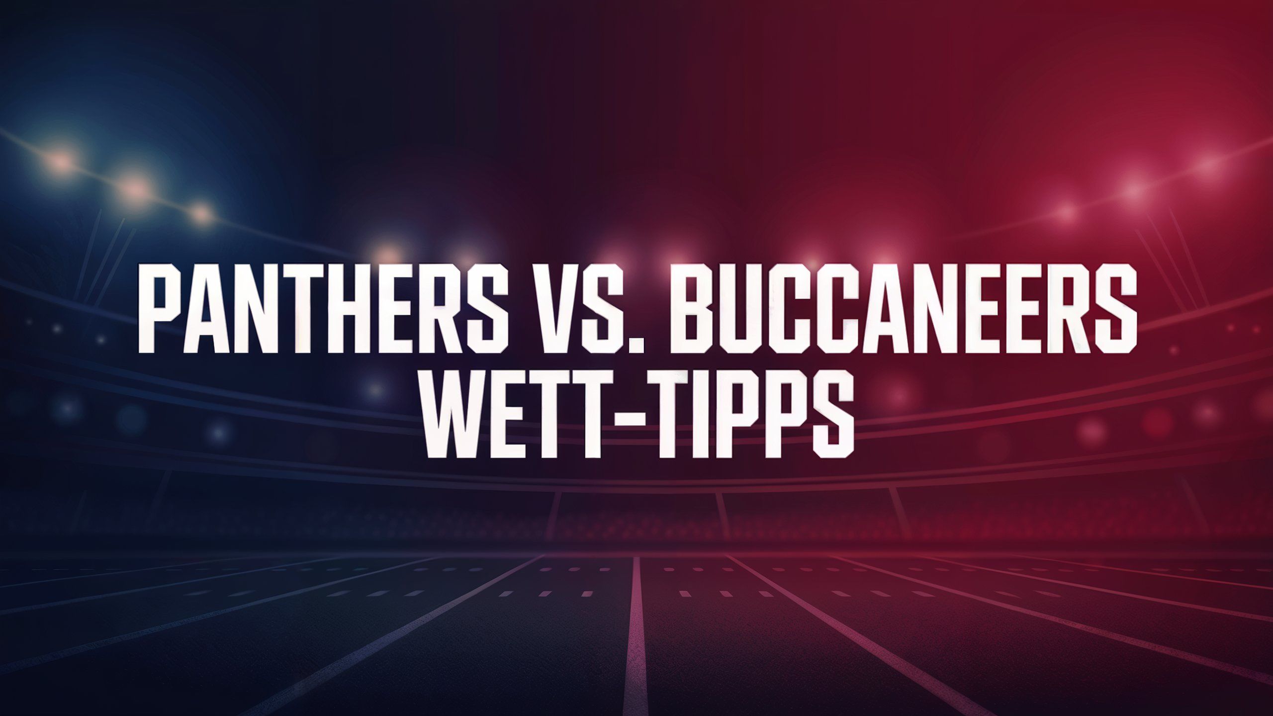 Tampa Bay Buccaneers - Carolina Panthers Tipps und Quoten am 03.01.2026.