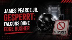 James Pearce Jr. gesperrt: Falcons ohne Edge Rusher