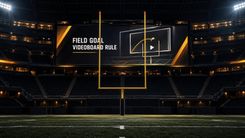 NFL ändert Videoboard-Regel bei Field Goals