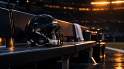 Bears-Quarterback Tyson Bagent im Concussion Protocol